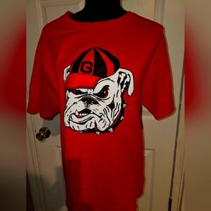 Georgia Bulldogs Women's Medium logo shirt Ga Bulldogs Dawgs Athens Champion